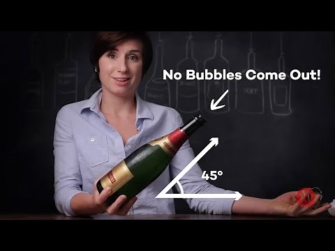 How to Open Champagne (Without it Exploding!)