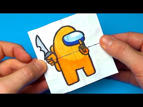 TUTORIAL AMONG US Transformations | Endless card