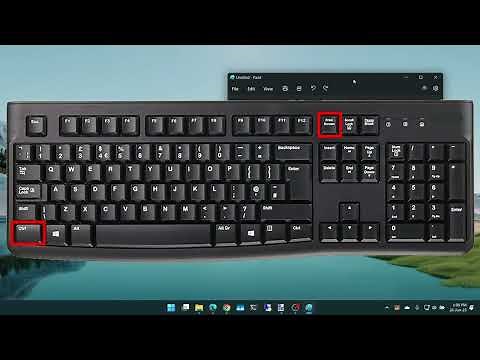 How to take a screenshot on Windows with CTRL + Print Screen