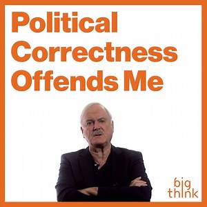 31M views · 11K reactions | Comedian John Cleese speaks his mind about political correctness. It's an opinion informed by his entire career in comedy. | Big Think | Facebook