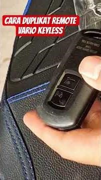 cara duplikat remote Vario Keyless #automobile #variokeyles #remote