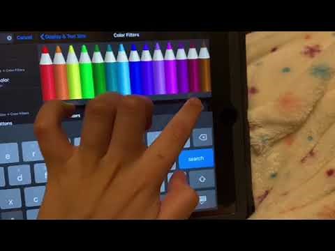 Change iPad Screen Color