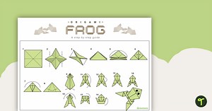 How to Make Frog Origami — Step-By-Step Instructions for Kids