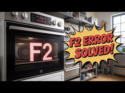 GE oven F2 error code FIX - Error code meaning and how to fix it!