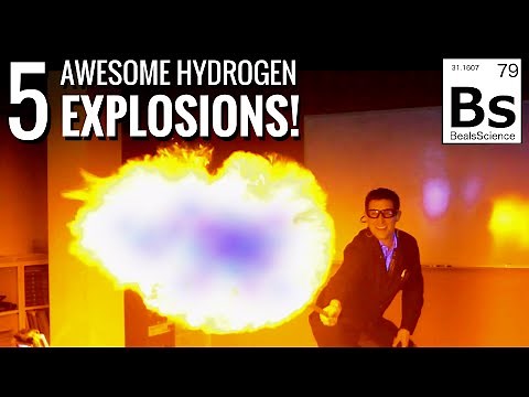 5 Awesome Hydrogen Explosions!