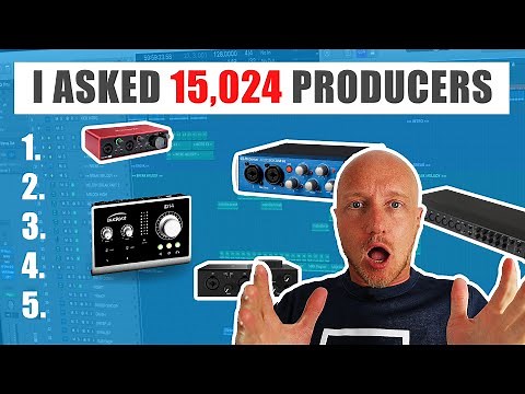 TOP 5 best audio interfaces for music production