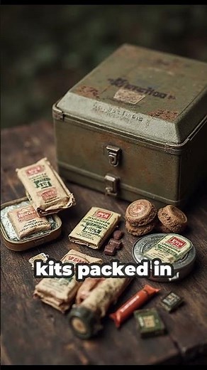 “What American Soldiers Ate in WW2 🍴 | Shocking K-Rations Story | WW2 Food History Revealed