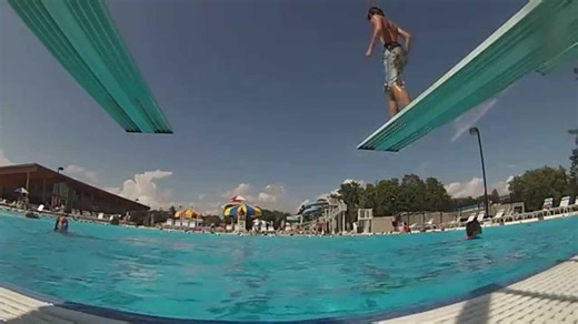 Double Backflip Belly-Flop Fail Compilation