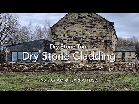 Dry Stone Walling - Dry Stone cladding