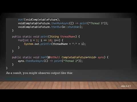 Understanding CompletableFuture for Asynchronous Java Programming