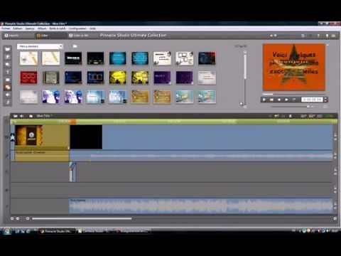 TUTO: Comment Utiliser Pinnacle Studio 14