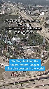 2.9M views · 24K reactions |  Six Flags Over Texas plans to build a massive new drop coaster that, once completed, will set six new world records and usher in a totally new ride category.  Full story here ➡️ https://on.nbcdfw.com/6lQkzZO | NBC DFW | Facebook