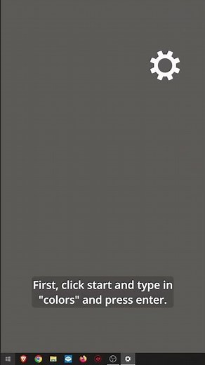 Change the color of your taskbar in Windows! #shorts #windows #computer #computertricks