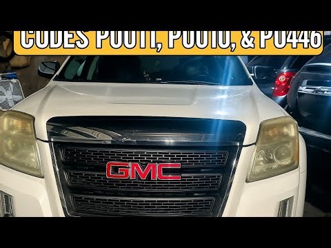 2010-2017 gmc terrain 2.4, codes P0010 p0011,p0446 check this video#automobile