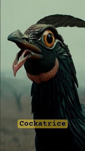 Cockatrice: The Serpent with a Rooster’s Head #space #bible #mythology