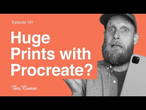 What is the Largest Print Size Possible in Procreate?