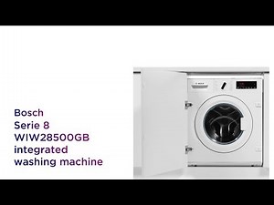 Bosch Serie 8 WIW28500GB Integrated 8 kg Washing Machine | Product Overview | Currys PC World