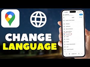 How To Change Language In Google Maps
