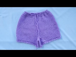 Easy Crochet Shorts Tutorial for Beginners.