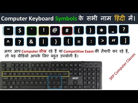 Computer Keyboard Symbols Names in Hindi | Keyboard All Symbol Name with Details |