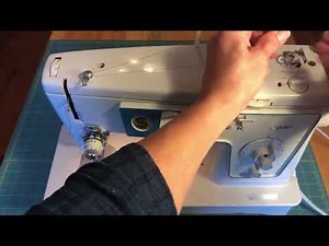 Filling a Bobbin on a Singer Stylist Machine Model 416
