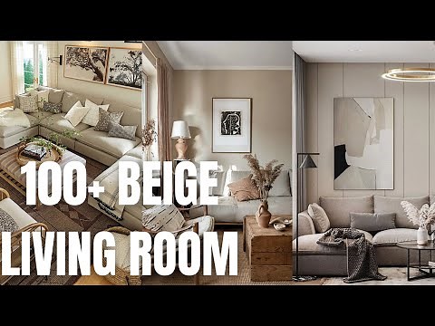 100+ Beige Living Room Design Ideas. How to Decorate with Beige Color?