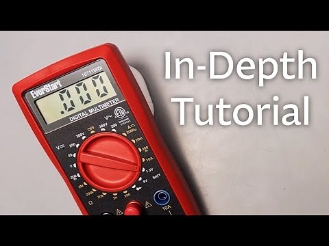 ⚡ How to Master Your EverStart Digital Multimeter! (Model 10711WDI) 🛠️