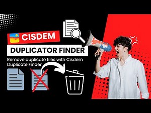 How to Find and Delete Duplicate Files on Windows, Mac, iOS & Android | Cisdem Duplicate Finder