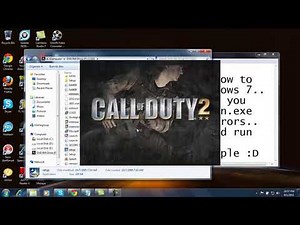 How to install call of duty 2 on windows 7