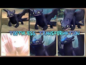 Toothless becomes alpha - TOOTHLESS TRANSFORMATION TO TITAN (Dragons: Titan Uprising)