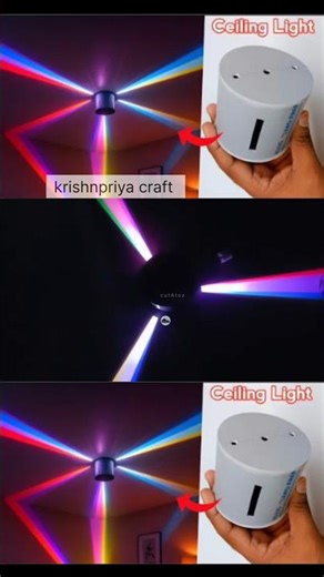 How to Make Modern LED Wall Light | Home Decor Ceiling Light | Living Room & Bedroom Design Lamp