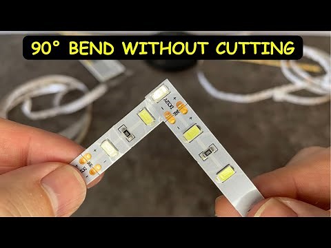 How to Bend LED Strip at 90° (3 Unique Ways ANYONE Can Do)