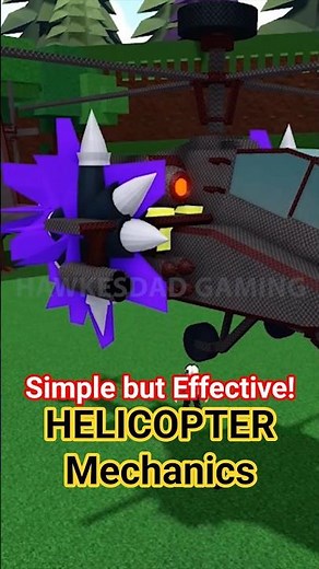 Roblox Build a Boat for Treasure Simple but Effective Helicopter Mechanics #roblox #babft