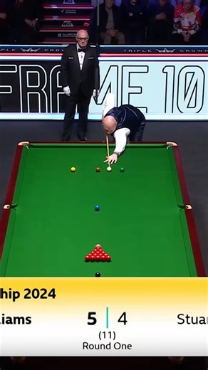 WST on Instagram: "Stuart Bingham somehow pots the BLACK off the break! 😅 #UKChampionship | @victorianplumbinguk"