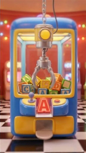 ABC Zoo Crane 🎮 Learn Letters With The Claw Machine | Kids Shorts