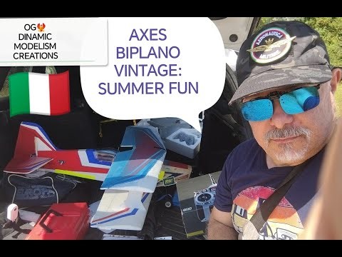 Axes Biplano Vintage : Summer Fun / Divertimento estivo !