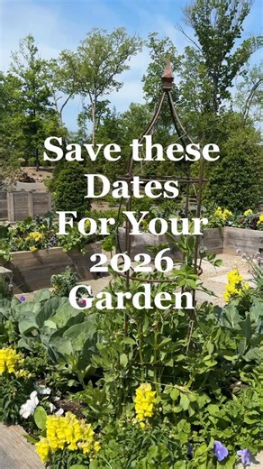Comment CALENDAR to get my free editable garden calendar to save all these dates the easy way 🗓️💯 2026 is gonna be THE year for your garden, I can feel it 💚 Save these dates now so you don’t miss a single planting day or a single harvest! A little garden planning goes a long way, and this calendar is everything I wish I’d had when I started. Comment CALENDAR for the link to download it for FREE and start adding in every key date for your 2026 garden! | Gardenary
