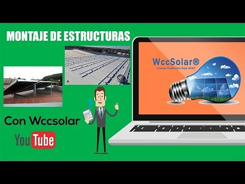 Montaje de estructuras para Paneles solares Paso a paso - WccSolar !