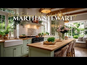 Elevated Farmhouse Kitchen Inspired by Martha Stewart’s Refined Country Living