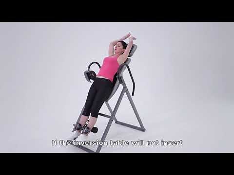Using the Innova ITX9600 Inversion Table