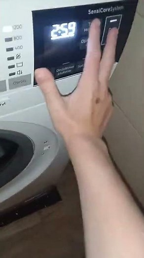 how to turn on service mode on Electrolux (volume max)