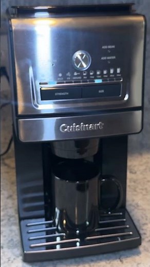 Cuisinart Coffee Maker Custom Grind and Brew Single Cup