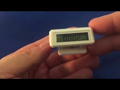 How to Use an Electronic Personal Dosimeter (RadTarge II)