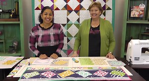 Twist 10 Table Runner Tutorial with Jenny Doan of Missouri Star Quilt Co - Crafty Gemini