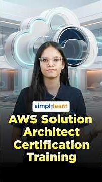 AWS Solution Architect Certification Roadmap 2026 | AWS Solution Architect | #Shorts #Simplilearn