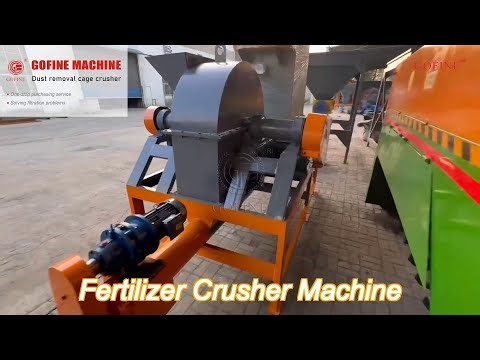 professional compost material pretreatment crushing equipment for fertilizer production