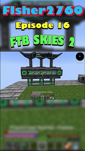 The sink moment | Minecraft FTB Skies 2 | AE2 Assembler Matrix Build🧩Ep16 Modded Let’s Play