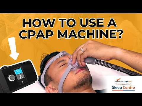 CPAP Machine: How to Use It Correctly for Better Sleep | Singapore General Hospital
