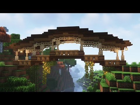 Minecraft: How to Build a Fantasy Bridge | Easy Bridge Tutorial