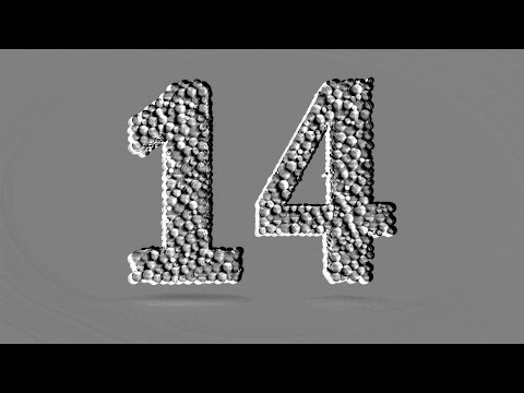 Learn Number 14 on 3d Color Balls | Sparta Embossed Effects (sponsored by preview2effects)